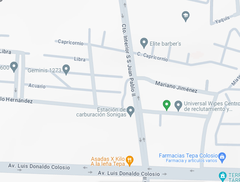 Juan XXIII - Ubicación en Tepatitlán de Morelos